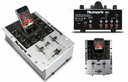 NUMARK iM1 -- DJ ������, 2-���������, � ���������� ����� ��� iPod, �����:  2 phono, 2 ��������, 1 ��