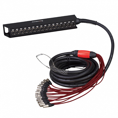 SOUNDKING BCB903-15m -- ����������� �������������� ������� 12�XLR ������ + 4�XLR ������, 15�