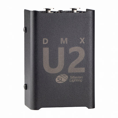 Siberian Lighting DMX-U2/3F -- ��������� USB-DMX512 2 ����� (���������������)